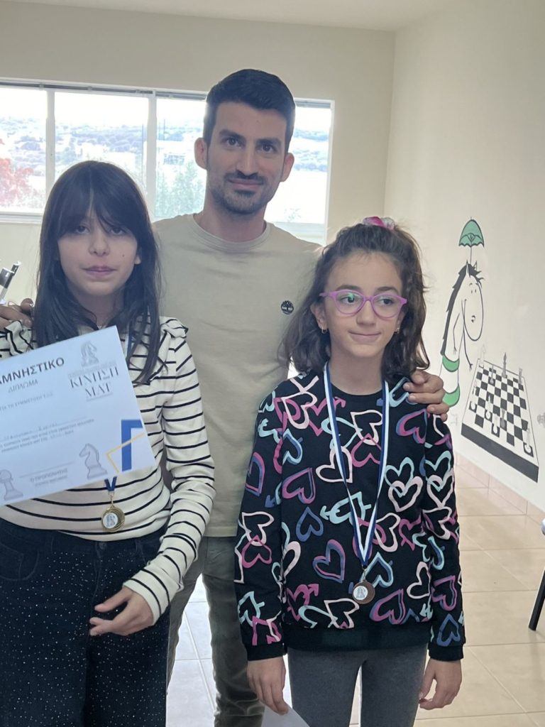 Τουρνουά σκάκι Ηράκλειο Κρήτης Σκακιστική Ακαδημία Ηρακλείου Κίνηση Ματ.